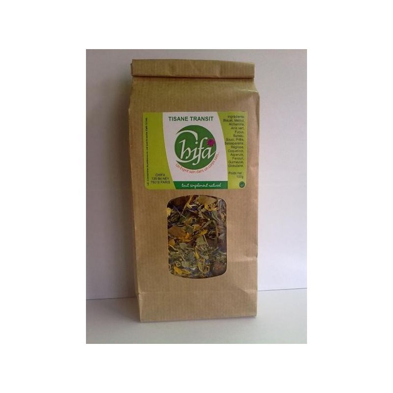 Tisane Transit 100g - 100% naturelle - Chifa