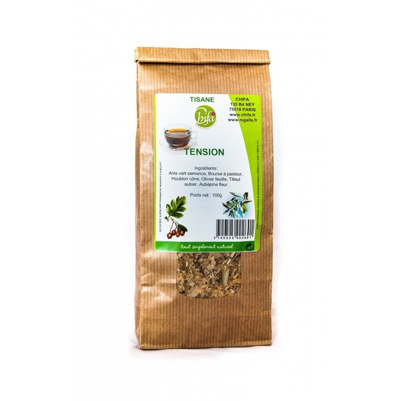 Tisane Tension 100g - 100% naturelle - Chifa