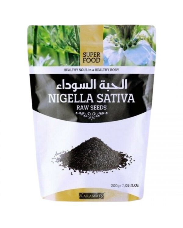 Graines Nigelle (Cumin Noir) d'Egypte - 200g - SUPER FOOD - Karamats