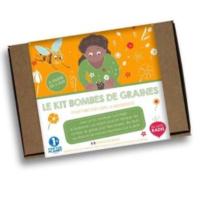 Kit bombes à graines Bio - Les petits Radis