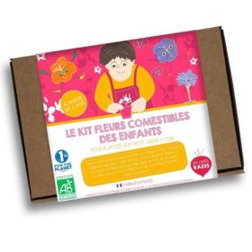 Kit de Fleurs Bio Comestibles pour enfants - Les petits Radis