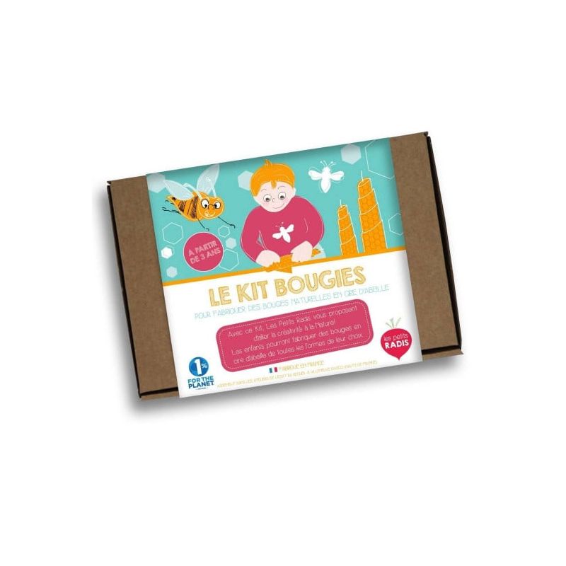 Kit Bougies pour enfants - Les petits Radis