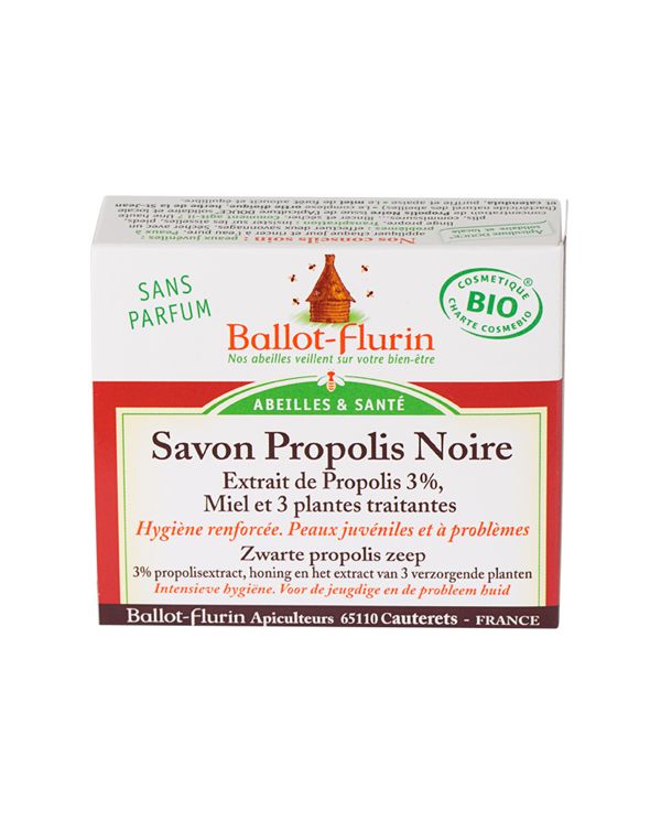 Savon Bio Propolis Noire - 100g - Ballot-Flurin Ballot-Flurin - 3