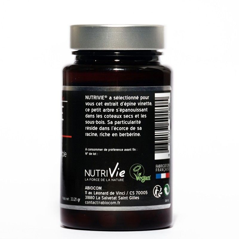 Berbérine Epine Vinette - 60 gélules - NutriVie