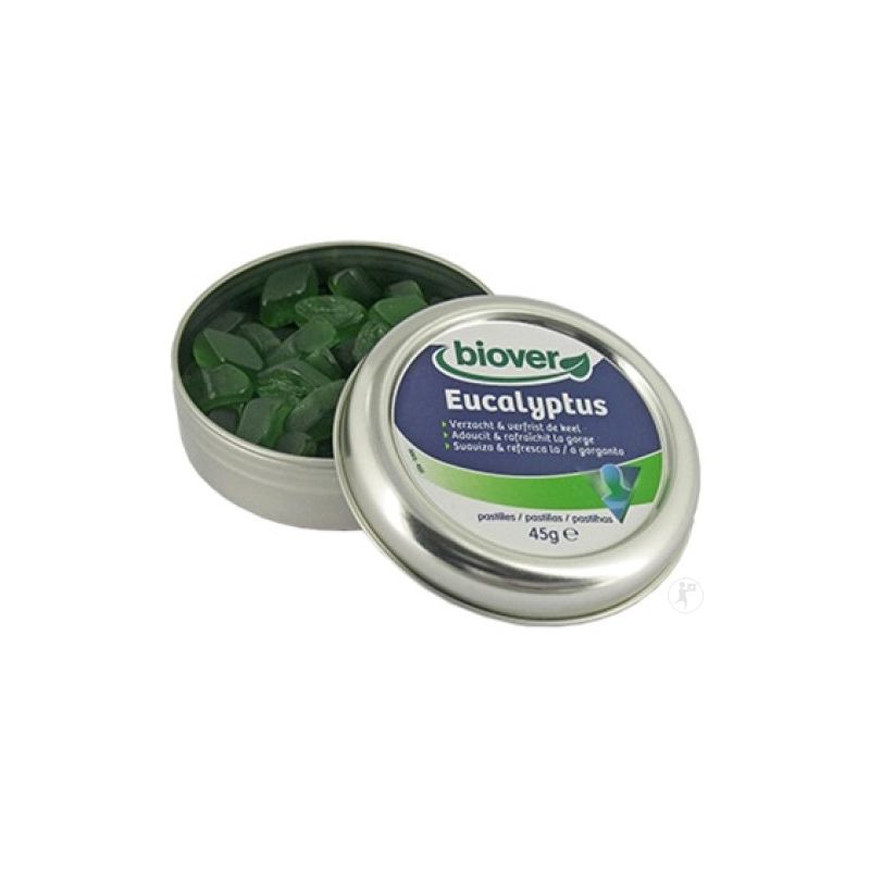 Pastilles Eucalyptus Bio - 45 g - Biover