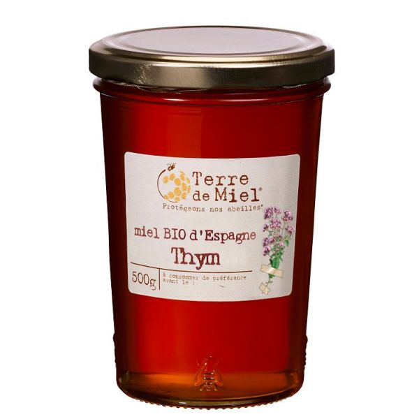 Miel de Thym Bio liquide - 500g - Terre de Miel