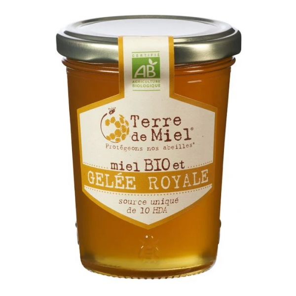 Miel Bio et Gelée Royale (10 HDA) - 250g - Terre de Miel