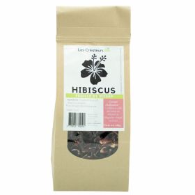 Feuilles d'hibiscus (Bissap) - 100% Naturelle - 100g - Les Créateurs Bio