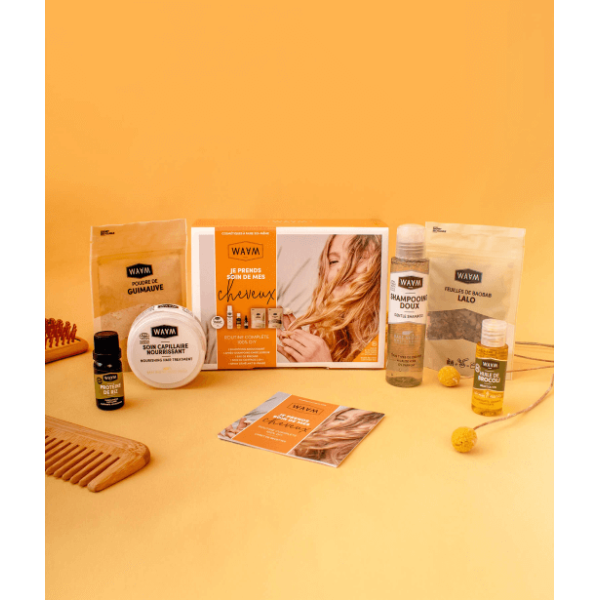 Coffret « Je prends soin de mes cheveux » - DIY - WAAM