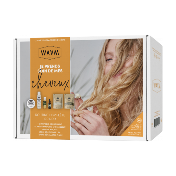 Coffret « Je prends soin de mes cheveux » - DIY - WAAM