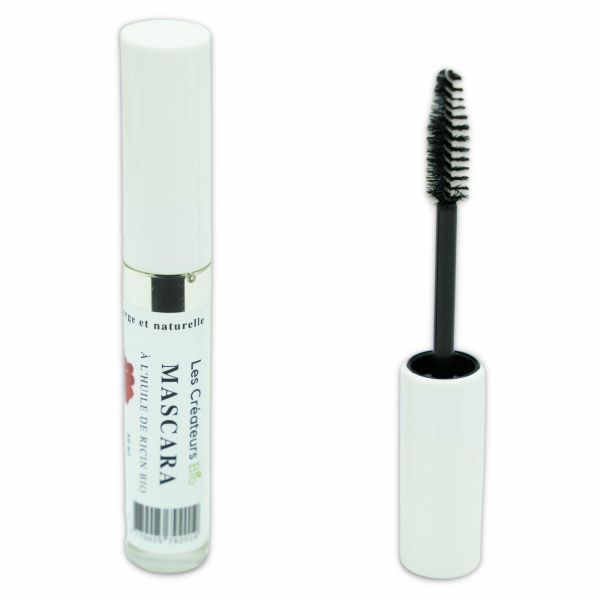 Mascara à l'huile de Ricin pour cils - 10 ml - Les Créateurs Bio