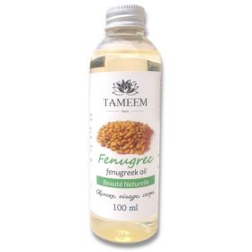 Huile de Fenugrec (Fenugreek Oil) pour Cheveux, Visage et Corps - 100 ml - Tameem