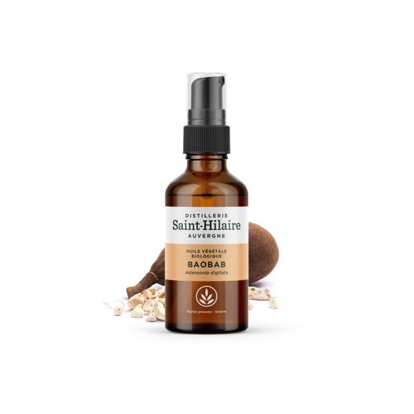 Huile de Baobab Bio pour cheveux et corps - 50 ml - St-Hilaire