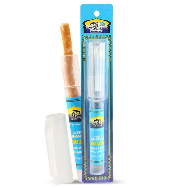 Bâton de Siwak + Étui de rangement (brosse à dents naturelle miswak) - Al-Khair