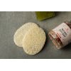 3 disques (Pads) exfoliants en LOOFAH (Luffa) - The Soap Factory