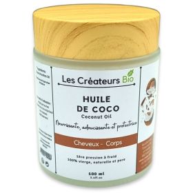 Huile de Coco (Coconut Oil) Pure et Vierge - 100 ml