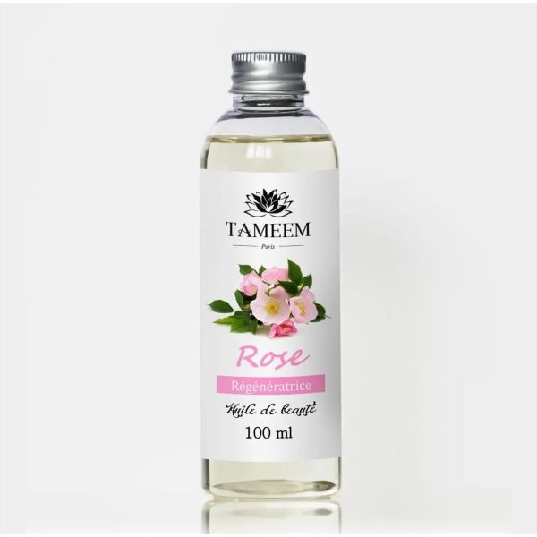 Huile de Rose Musquée pour visage et corps - 100 ml - Tameem