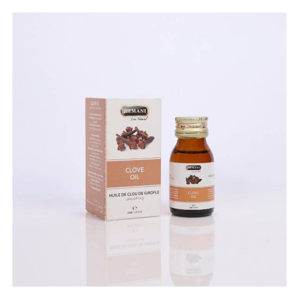 Huile de Clou de Girofle (Clove Oil) - 30 ml - 100% Naturelle - Hemani