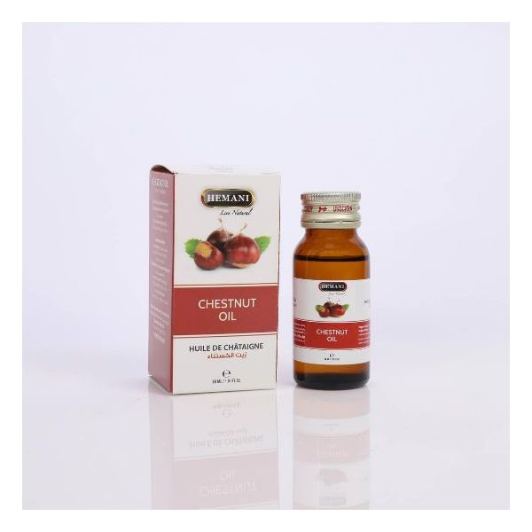 Huile de Chataîgne (Chestnut Oil) - 30 ml - 100% Naturelle - Hemani