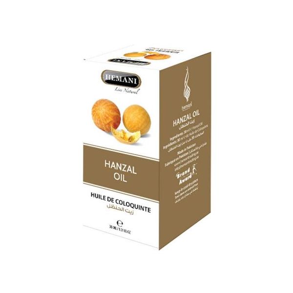 Huile de Coloquinte (Hanzal Oil) - 30 ml - 100% Naturelle - Hemani