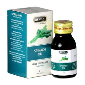 Huile d’Épinards (Spinach Oil) - 30 ml - 100% Naturelle - Hemani