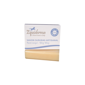 Savon au Lait de jument Bio -  Rosier musqué & Ylang ylang - 100g - Equiderma Equiderma - 1