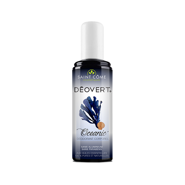 Déodorant Oceanic aux Huiles essentielles 100% naturelles - 100ml - Déovert