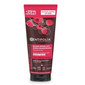 Baume Démêlant Après-Shampooing Bio - Framboise, Coco & Kératine Végétale - 250 ml - Centifolia