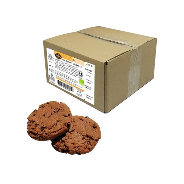 Cookies tout chocolat en vrac (1.5kg ou 3kg) - BELLEDONNE