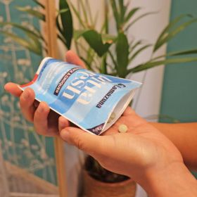 Ultra Fresh - Dentifrice à croquer - Menthe Ultra fraîche - 120 pastilles - Lamazuna