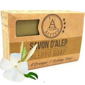 Savon d'Alep à la Fleur d'Oranger - 100g - Mani Bhadra