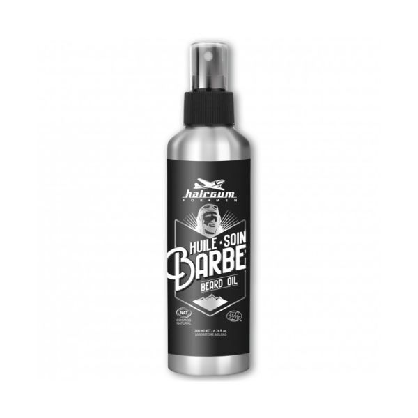 Huile de Soin de Barbe (Beard Oil) - Baobab, Babassu, Amande Douce Bio - 200 ml