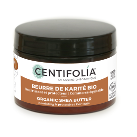 Beurre de Karité Bio Pur Non raffiné - 125ml - Centifolia