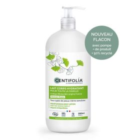 Lait Corps Hydratant Bio Famille au Ginkgo Biloba - 500 ml - Centifolia