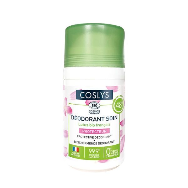 Déodorant Bio Soin Protecteur - Pierre d'Alun & Lotus Bio - 50ml - Coslys