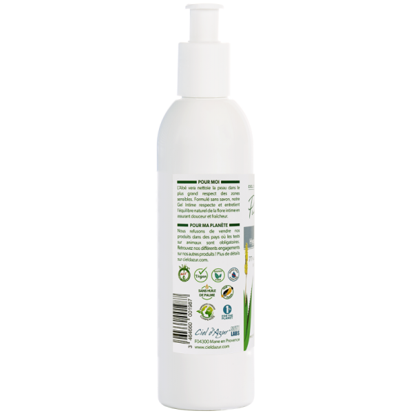 Gel Hygiène Intime Bio - 77% Aloé Vera - Douceur et fraîcheur - 250ml - Pur'Aloé