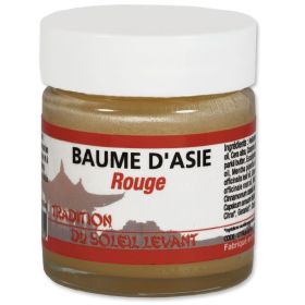 Baume d'Asie Rouge de Massage - Douleurs musculaires  & Articulaires - 30ml - Tradition du Soleil Levant