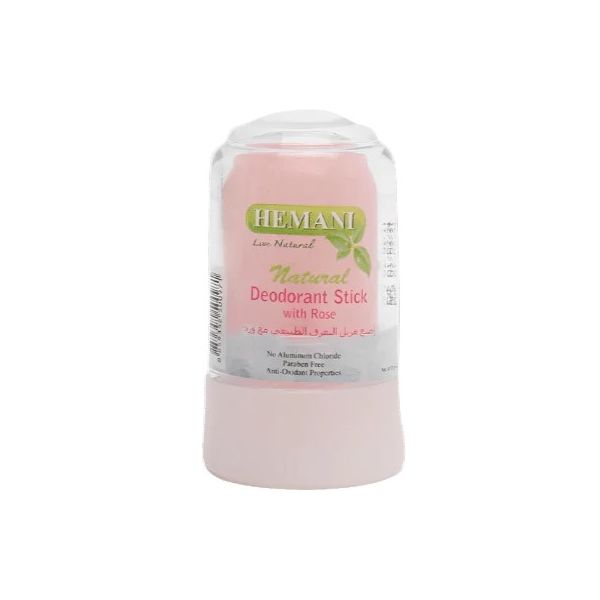 Pierre d'Alun à la Rose - 60g - Déodorant 100% Naturel & Écologique - Hemani