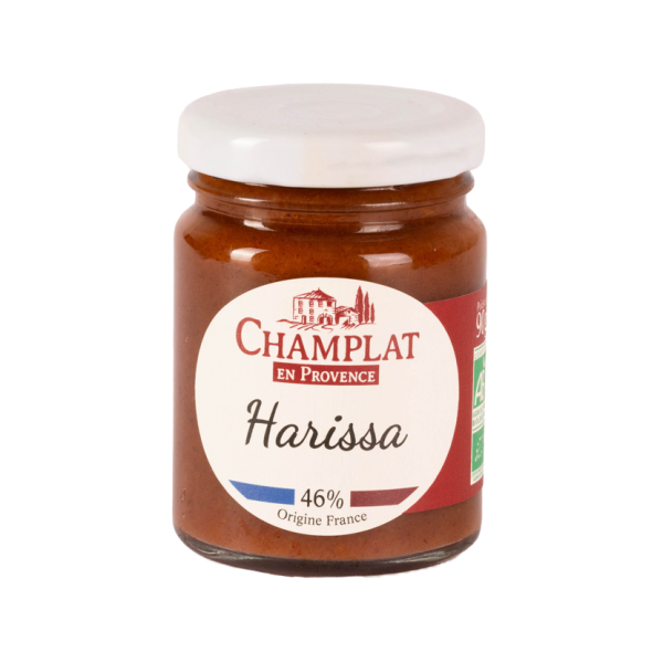 Sauce Harissa Bio artisanale - 90g - Champlat en Provence