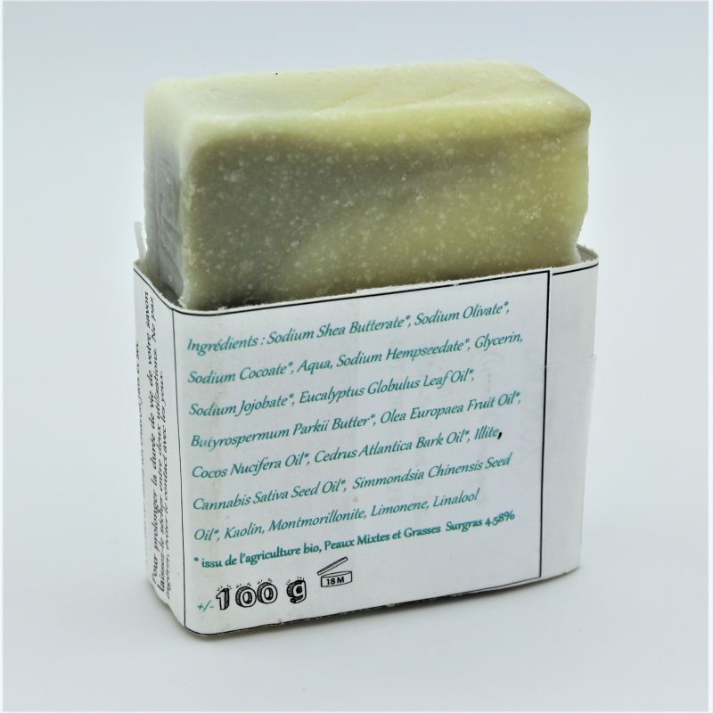 Savon Surgras Bio "FORÊT ENCHANTÉE" - peaux mixtes/grasses - 100g - Câlidoux Calidoux Aroma Cosmétiques - 3