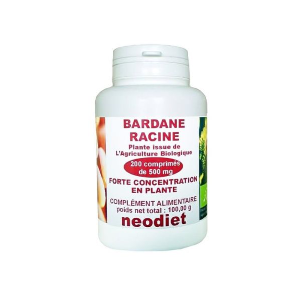 Bardane - Peaux à problèmes - 200 Comprimés - Vital Osmose