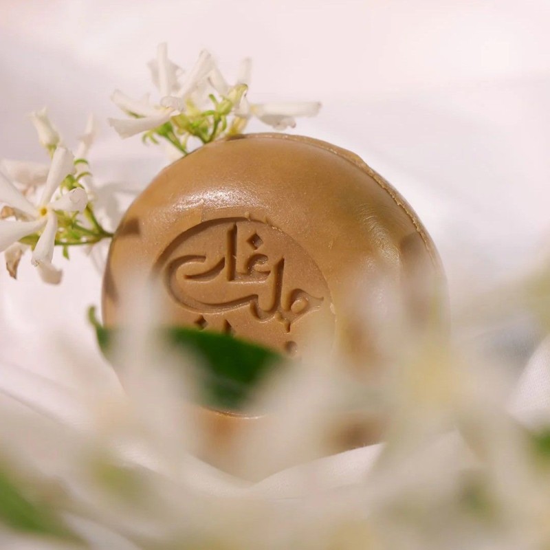 Savon d'Alep au Jasmin Bio - 100g - 100% Naturel - Najel