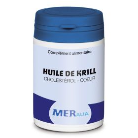 Huile de Krill - Cholestérol et Cœur - 30 Capsules - MERalia