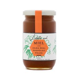 Miel et Gelée Royale, Propolis & Pollen - 400g - L'ABELLA MEL