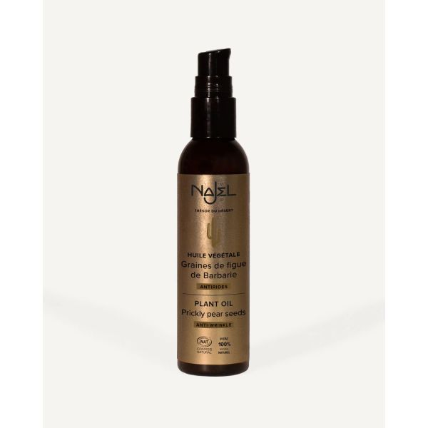 Huile de Pépins de Figue de Barbarie - 80ml - Régénérante & Anti-âge - Najel