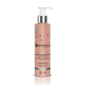 Gelée d'Huile démaquillante Bio Rose, Acide Hyaluronique, Vitamine C - 150 ml - Centifolia