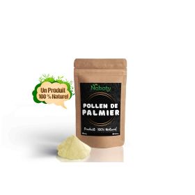 Pollen de Palmier en poudre - 100% naturel - 50g - Super Food - Nabaty