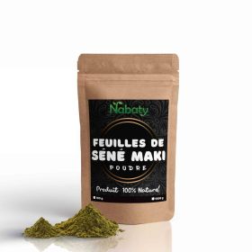Feuilles de Séné (Sana Makki) en poudre - 100% Naturel - 200g - Les Créateurs Bio
