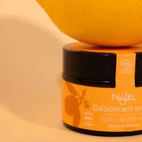 Déodorant Solide Bio - Mangue Citrus - Made in France - 45g - Najel