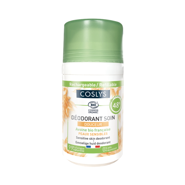 Déodorant Bio Soin Douceur - Aloe Vera & Avoine Bio - 50ml - Coslys